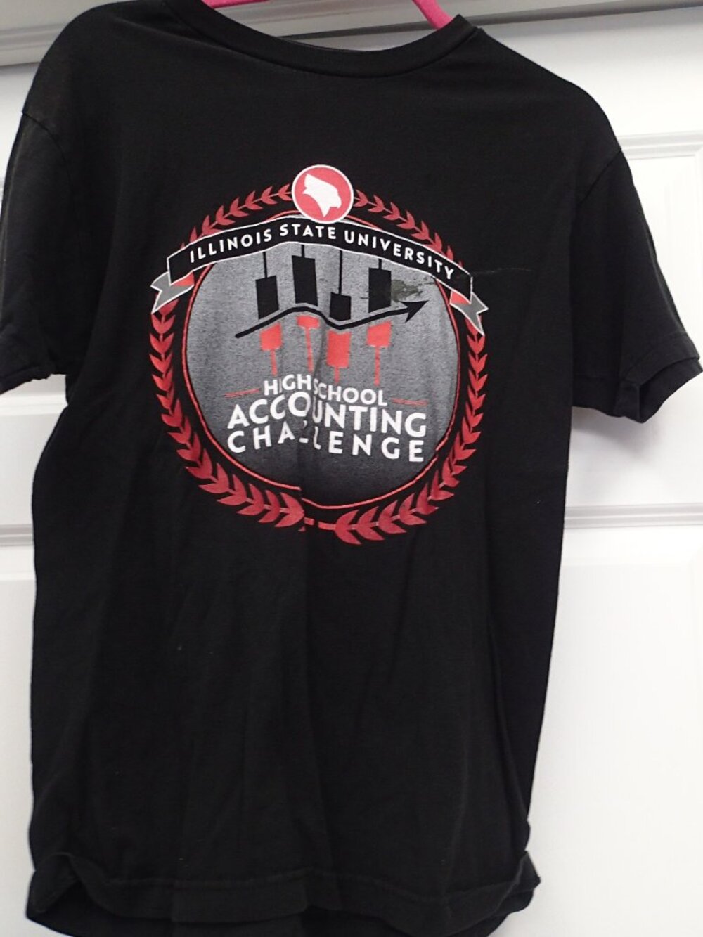 Illinois State University Accounting Challenge Men's T-shirts  Size Mediuim